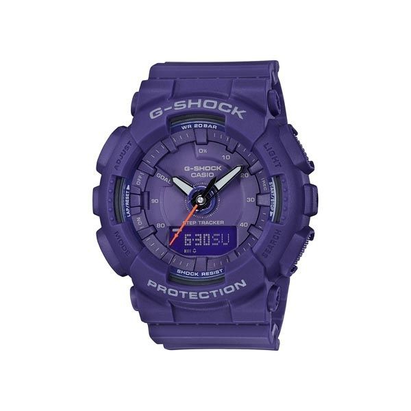 【春麗時間】CASIO G-SHOCK 日限中SIZE 潮流運動款 搭載計步功能 GMA-S130VC-2A