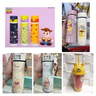 🌈現貨🌈韓國大創代購維尼造型/胡迪/巴斯/玩具總動員 維尼保溫瓶 吸管冷水杯