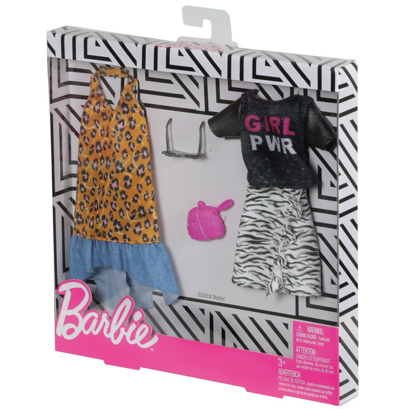 Barbie芭比時尚造型服飾組系列 (2套裝) - 隨機發貨 ToysRUs玩具反斗城