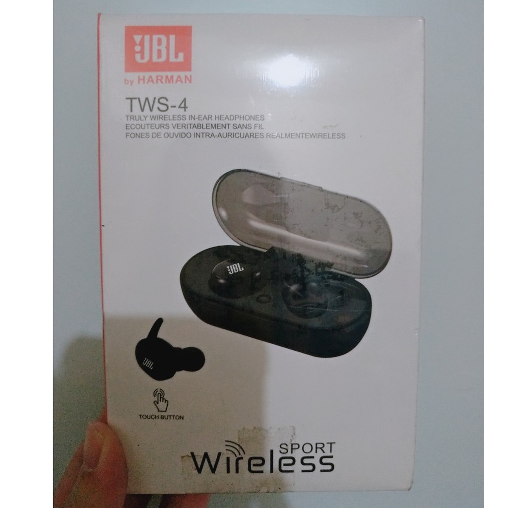 【全新】TWS4/Sport Wireless v5.0觸控式雙耳無線藍芽耳機