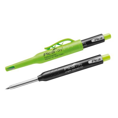 【欣瑋】 Pica 德國原裝 乾性自動筆 工程筆 乾濕兩用 磁磚 木材 金屬 玻璃 可換筆芯 可削 3030