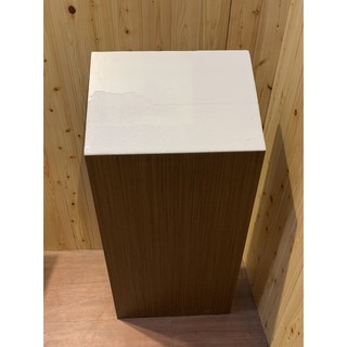 木製立牌 木製目錄架 指示牌 立式看板 展示架 導向牌 落地展示牌 陳列架 書架 譜架A4493【晶選二手傢俱】