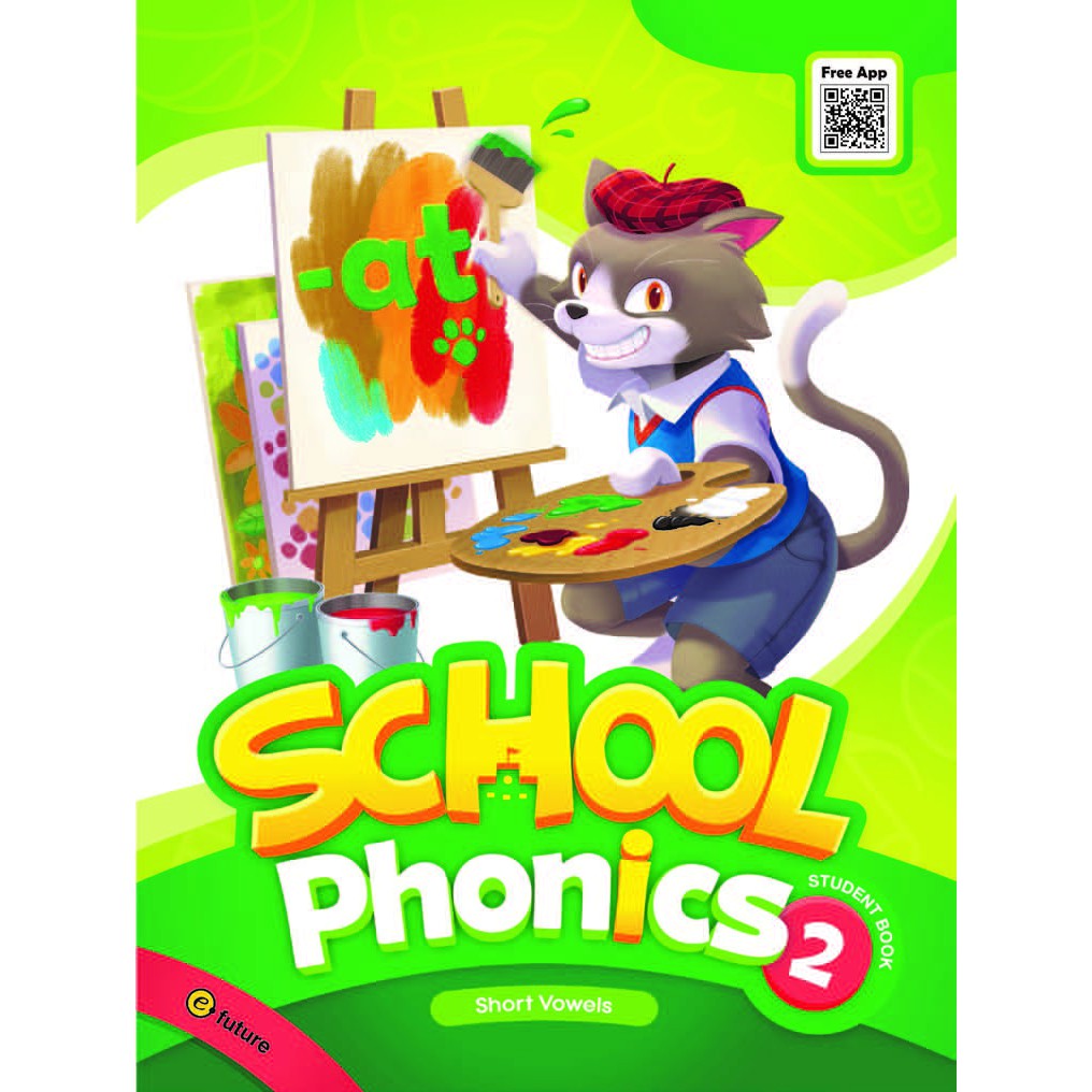 School Phonics SB 2 (with Hybrid CD and Readers) / Grace Hwang 文鶴書店 Crane Publishing