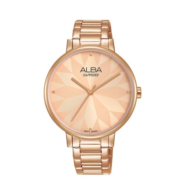 ALBA 雅柏 Fashion lady 女 水晶鏡面 石英腕錶(AH8570X1) 36mm