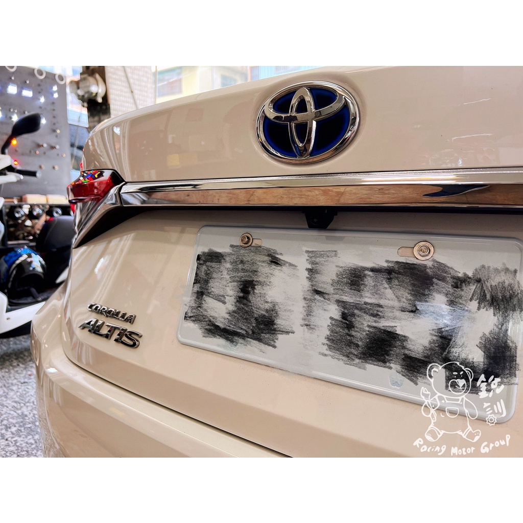 銳訓汽車配件精品 Toyota 12代 Altis TVi 崁入式倒車顯影鏡頭
