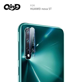 QinD HUAWEI nova 5T 鏡頭玻璃貼(兩片裝) 鏡頭保護貼
