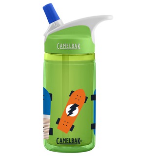 CamelBak 400ml eddy 兒童吸管雙層隔溫運動水瓶 閃電滑板(限時免運)