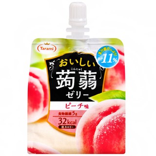 【TARAMI】日本果凍飲便利包-水蜜桃 150G-City'super