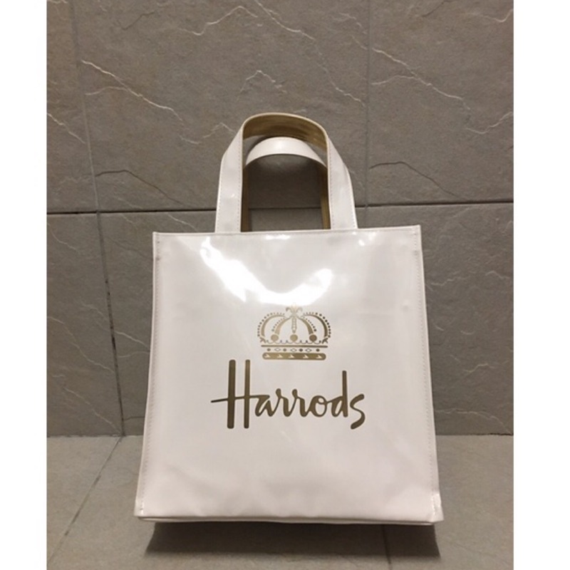英國Harrods 防水購物袋 手提袋