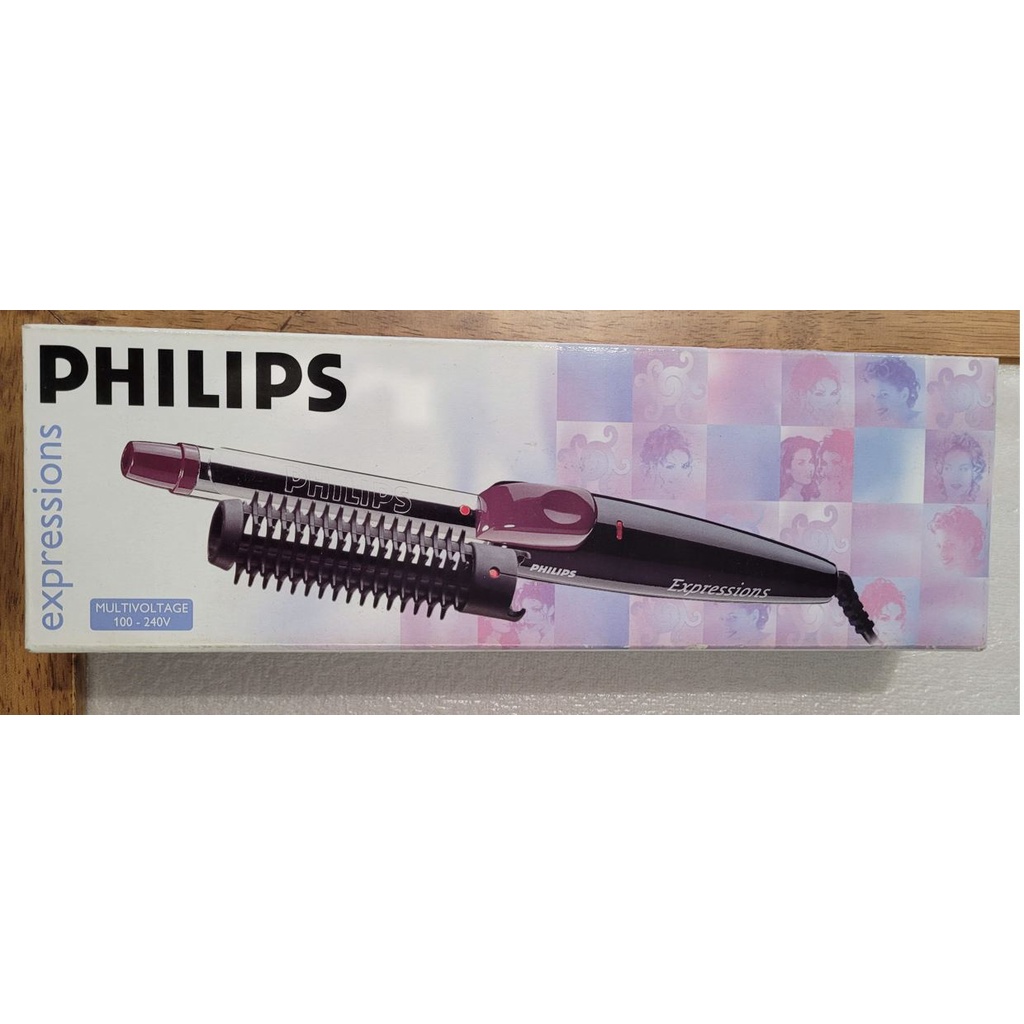全新PHILIPS 飛利浦美髮造型梳 整髮器 電捲棒 HP 4608 (價錢可議)