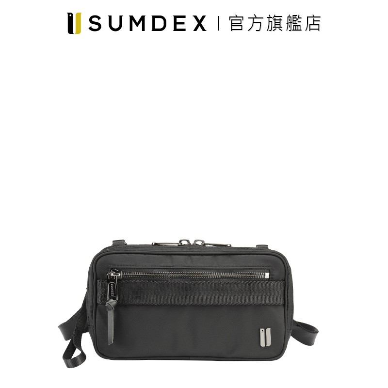 Sumdex｜隨身護照側肩包 NOA-784BK 黑色 官方旗艦店