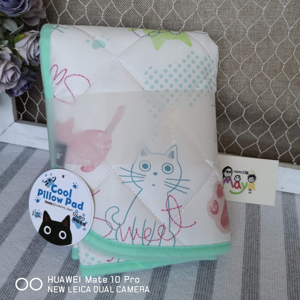 ♥︎MAYA日雜♥︎日本 貓咪 接觸涼感 枕頭墊