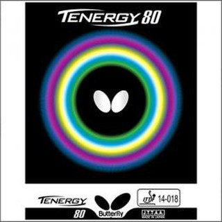 <KUDA桌球><Butterfly 膠皮> Butterfly TENERGY 80（T80）