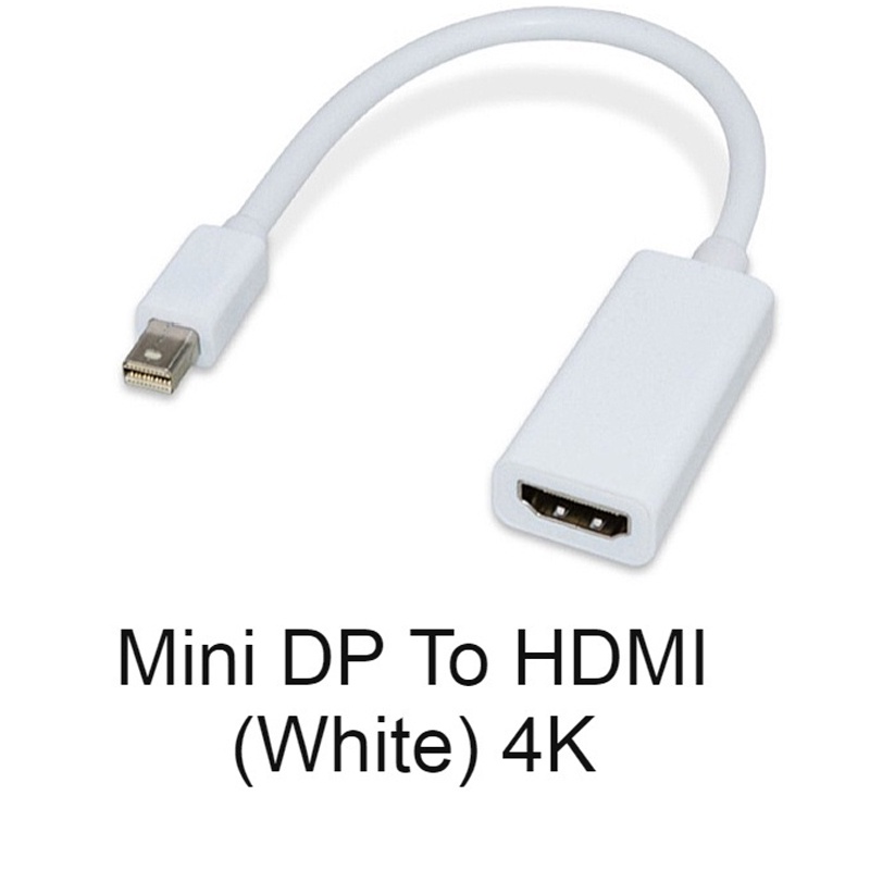 4k/1080p 迷你 DP Thunderbolt DisplayPort 到 HDMI 視頻轉換器適配器電纜 2K