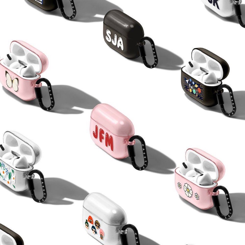 Casetify 多色客製化文字 AirPods/ AirPods Pro 保護殼