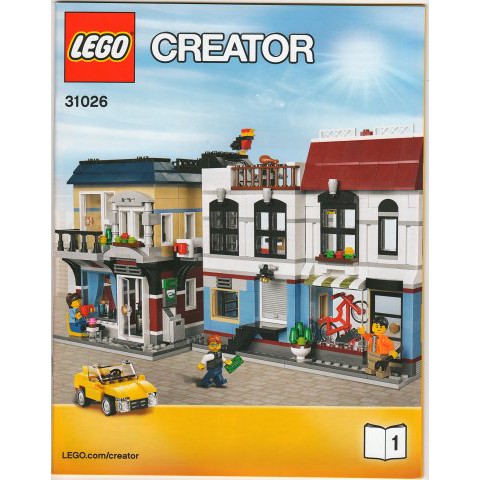 lego creator bike shop and cafe 31026