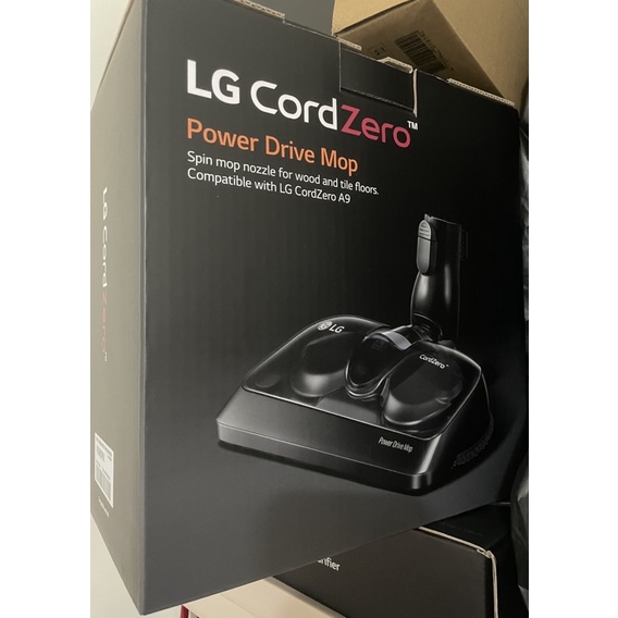 《已預訂》 LG CordZero™智慧雙旋濕拖吸頭組+贈拋棄式濕拖布墊