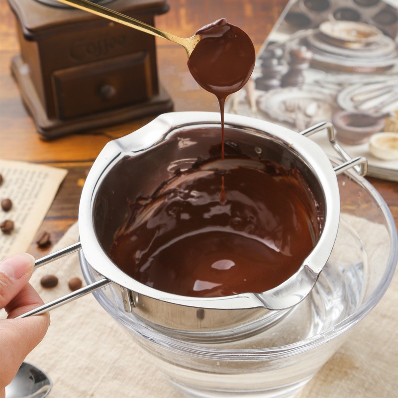 巧克力融化鍋 黃油融化鍋 巧克力隔水加熱 黃油隔水加熱 融化碗 隔水加熱碗 融化鍋 隔水加熱 304不鏽鋼