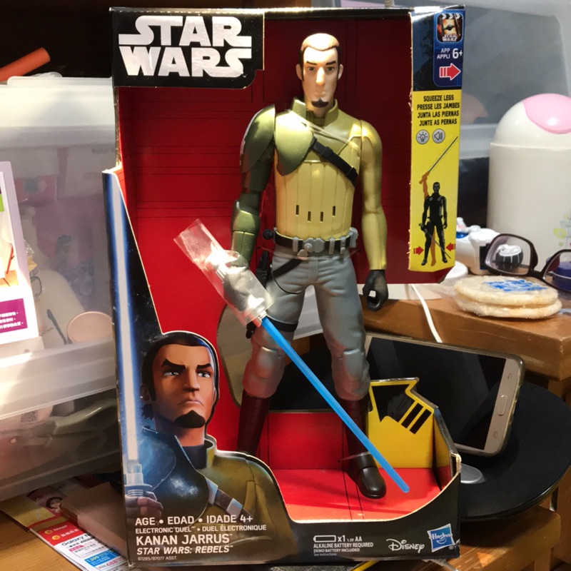 星際大戰STARWARS 外傳電影12吋電子聲光人偶 KANAN JARRUS肯南·賈奴斯
