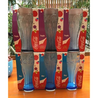 《裸裝2個》麥當勞 McDonald's 可口可樂Coca Cola經典曲線瓶玻璃杯