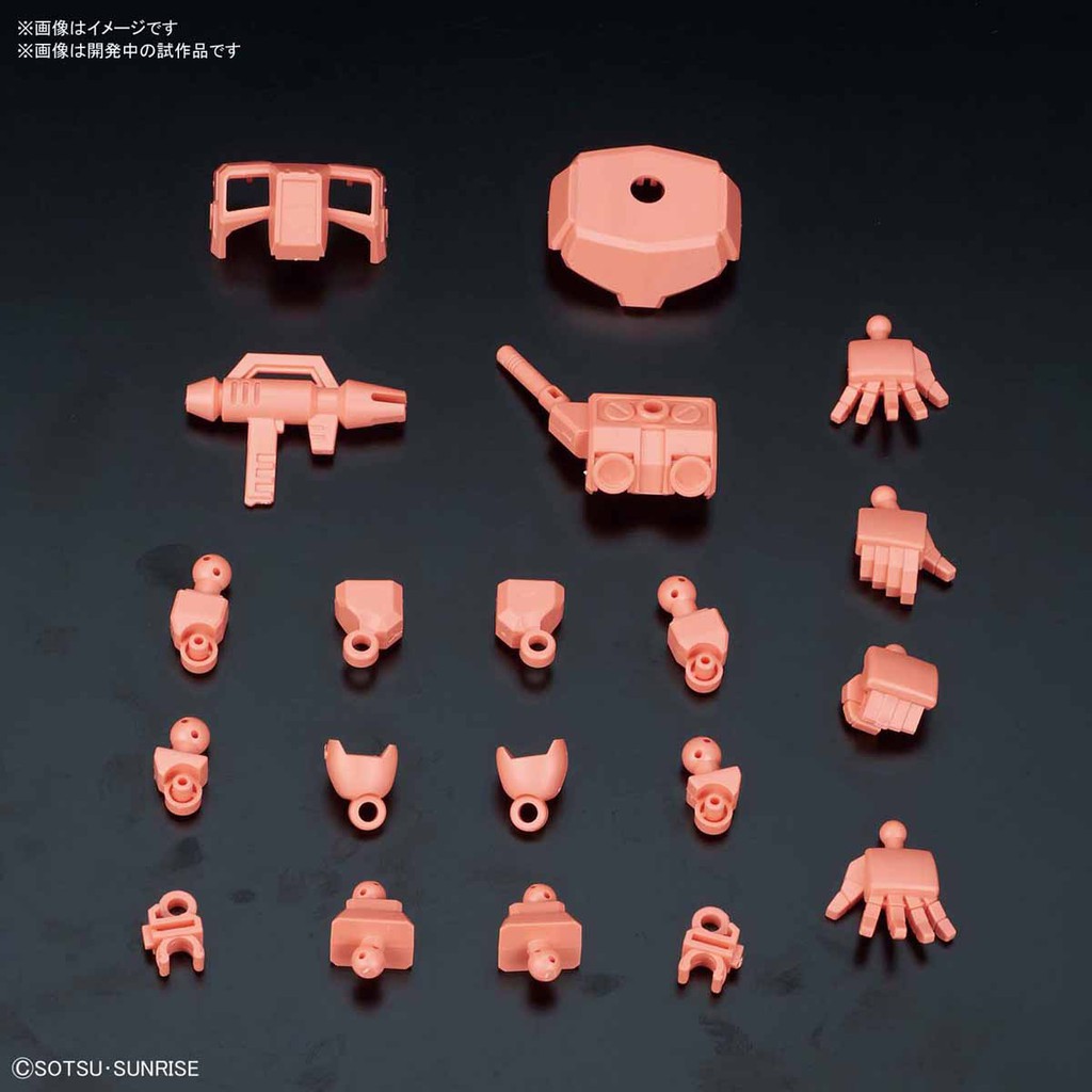 【TOY 模型玩具】SDCS #OP-07 骨架擴充組 [紅] 含4種姿勢手 非長骨架 骨架再強化 Silhouette