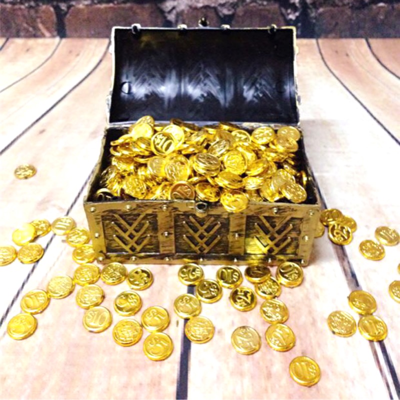 1 12 1 6 海賊海盜寶藏金幣寶箱6吋figma Dc Marvel Legends 寶藏箱阿拉丁 蝦皮購物