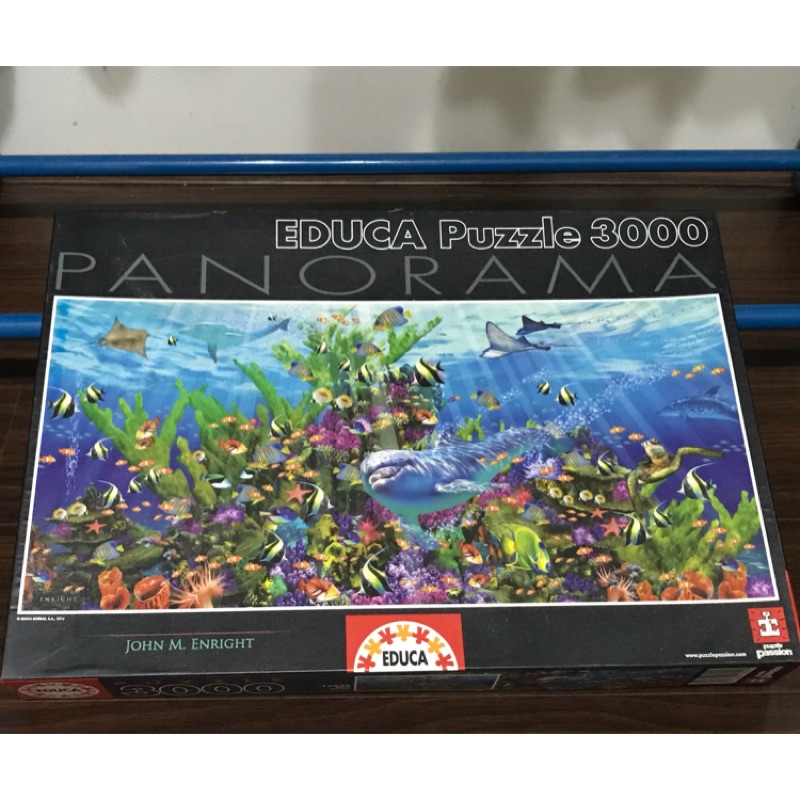 雷諾瓦㊣ EDUCA海洋世界 3000片拼圖