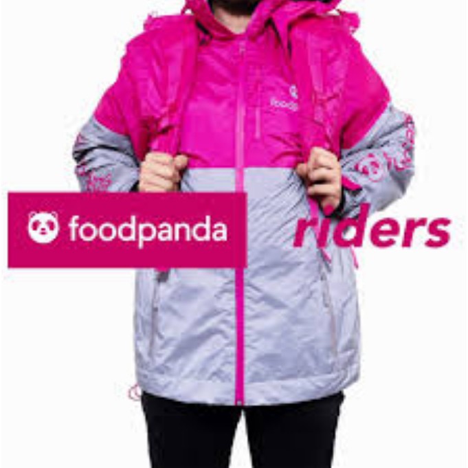 公司貨 全新Foodpanda XL號熊貓防風外套