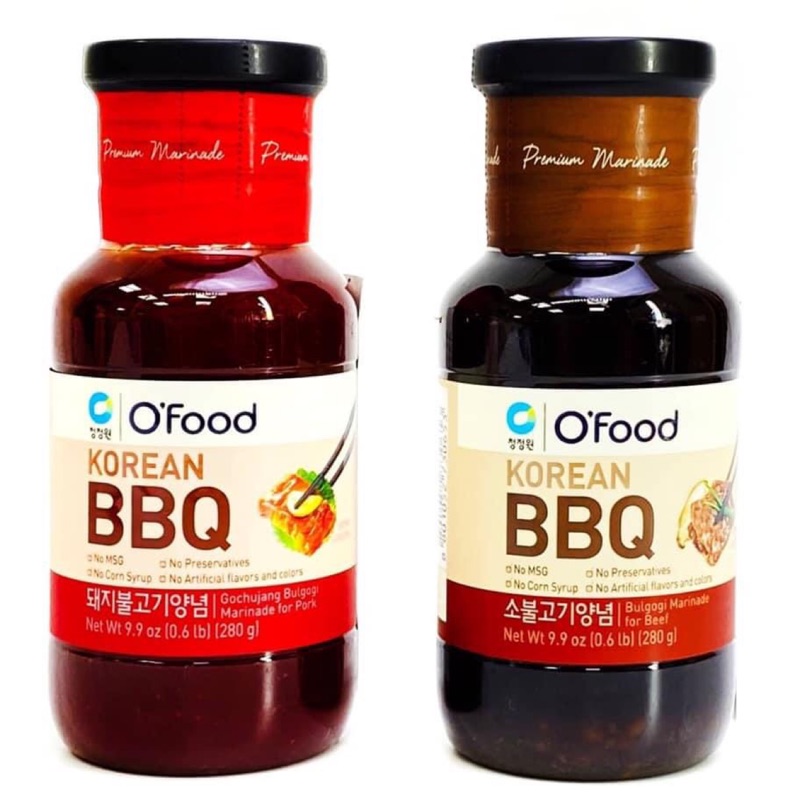 韓國 清淨園 醃烤調味醬 烤肉醬 280g