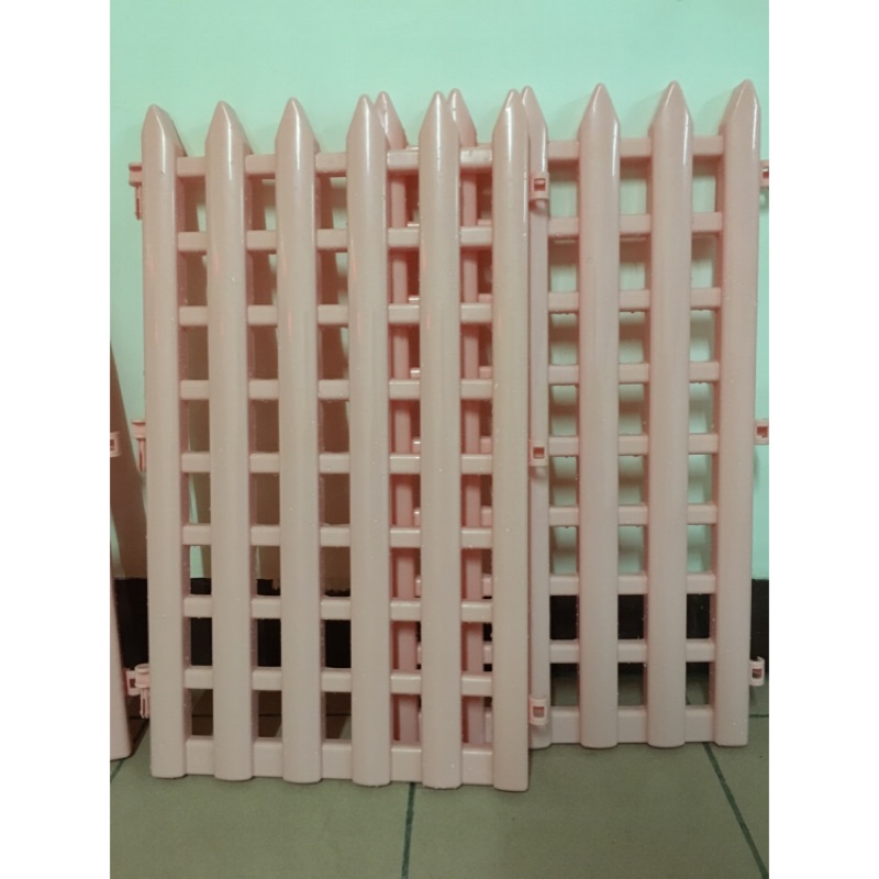 組合式 寵物塑膠圍片 圍欄 大柵欄 圍片 圍籬 粉色