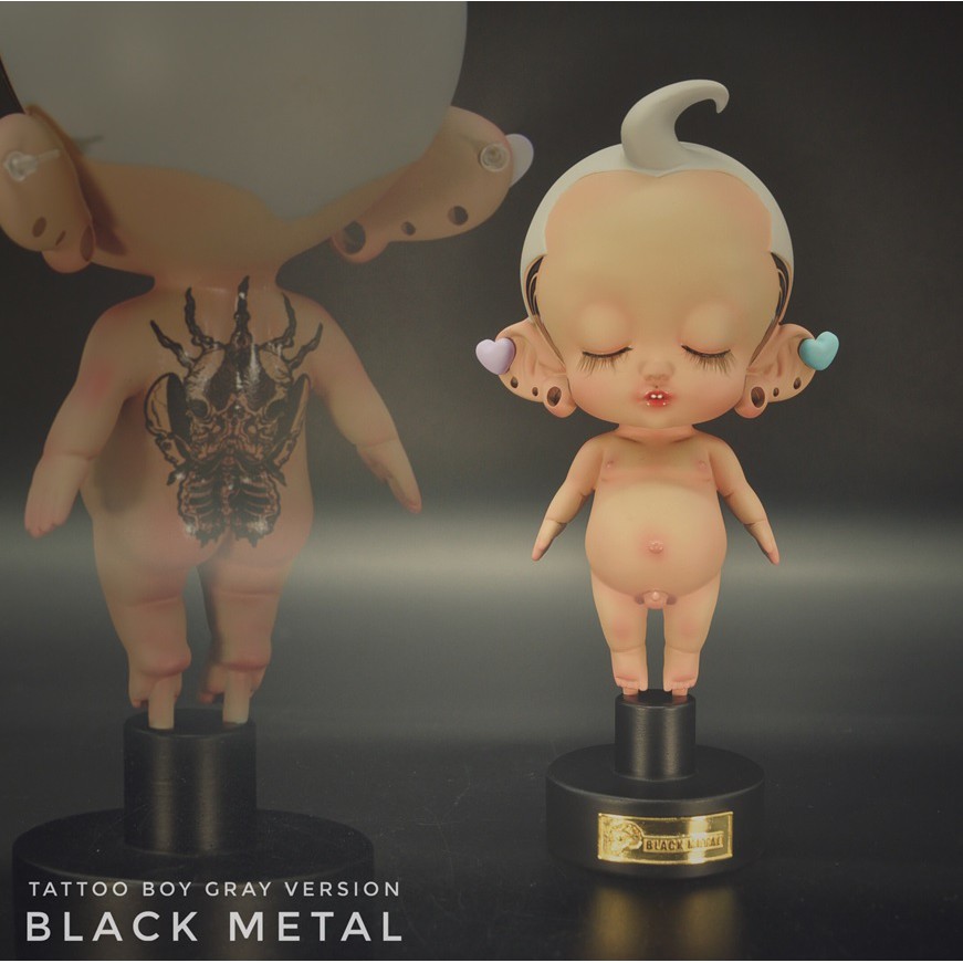 【撒旦玩具 SatanToys】預購 Black Metal【TATTOO BOY】系列 刺青男孩 小雕塑手辦