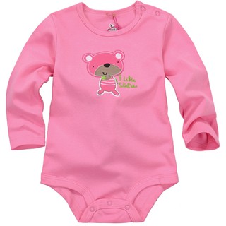 歐美系長袖肩扣包屁衣-4007#【01312-B】貝比幸福小舖