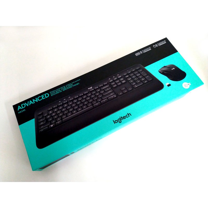 【3CTOWN】含稅台灣公司貨 Logitech 羅技 MK545 無線鍵盤滑鼠組 (寄超商需拆外盒)