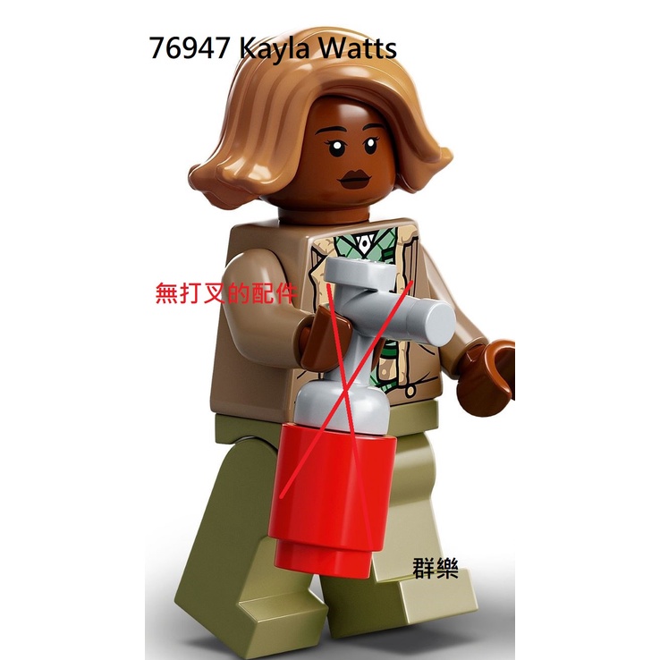 【群樂】LEGO 76947、76949 人偶 Kayla Watts