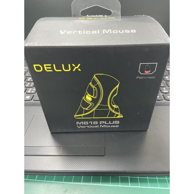 【DeLUX】M618 Plus 第五代垂直滑鼠(無線版)