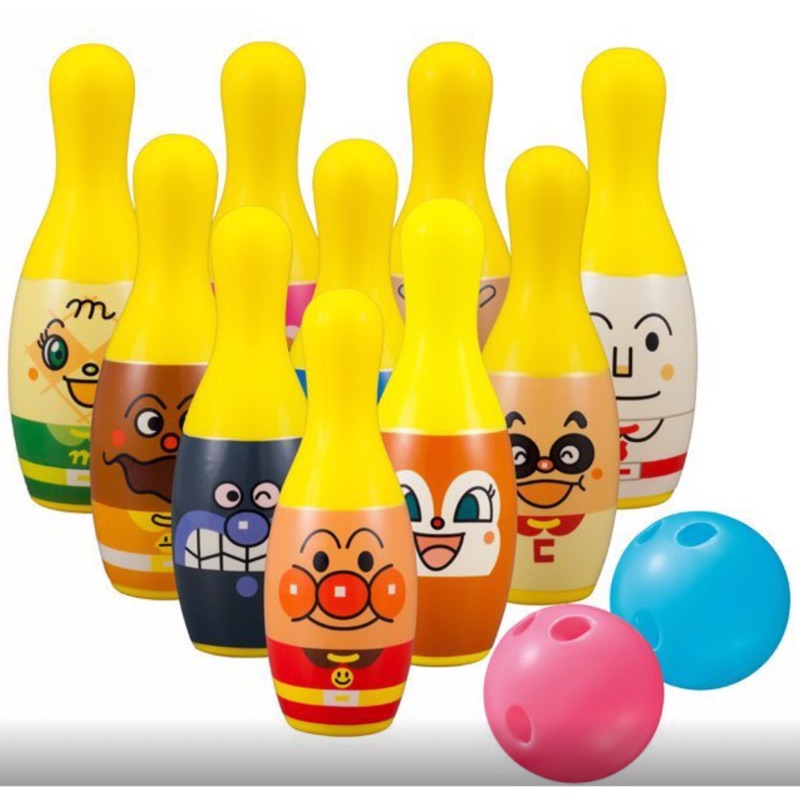 🇯🇵《麵包超人.歡樂屋》日本進口Anpanman 正版商品 保齡球 麵包超人 保齡球玩具 兒童玩具 安全玩具、球類運動
