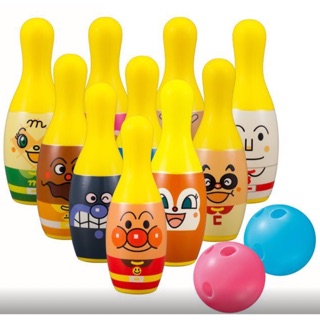 🇯🇵《麵包超人.歡樂屋》日本進口Anpanman 正版商品 保齡球 麵包超人 保齡球玩具 兒童玩具 安全玩具、球類運動