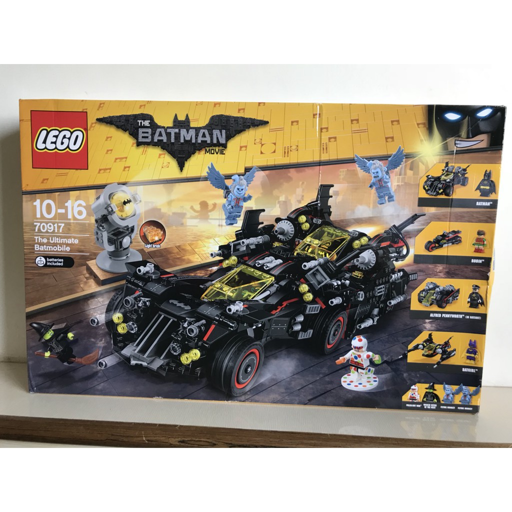 (澳洲免運)LEGO 70917 樂高 BATMAN 蝙蝠俠電影系列 終極蝙蝠車 蝙蝠俠 盒損