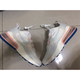 <Taiwan小鮮肉> NIKE Air Max 270 React 粉白 粉 男鞋 慢跑鞋 復古 AO4971-100