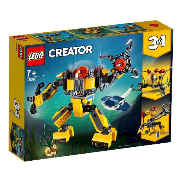 [qkqk] 全新現貨 LEGO 31090 水底機器人 樂高創意三合一系列