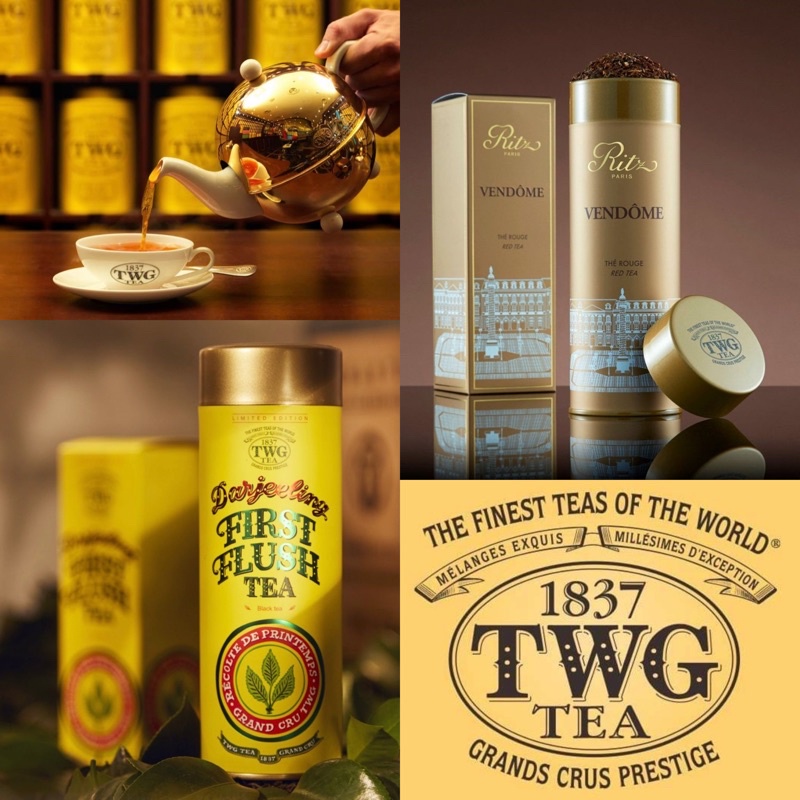 ［全新現貨］新加坡貴婦品牌 TWG  特威茶葉 罐裝茶葉 100g