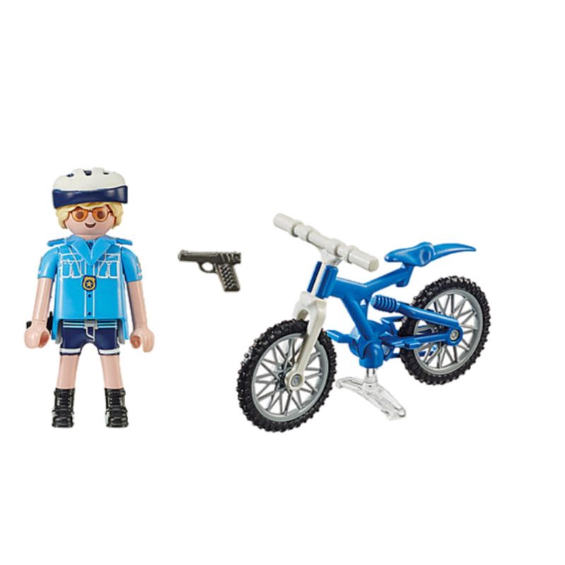 Playmobil 單車 警察