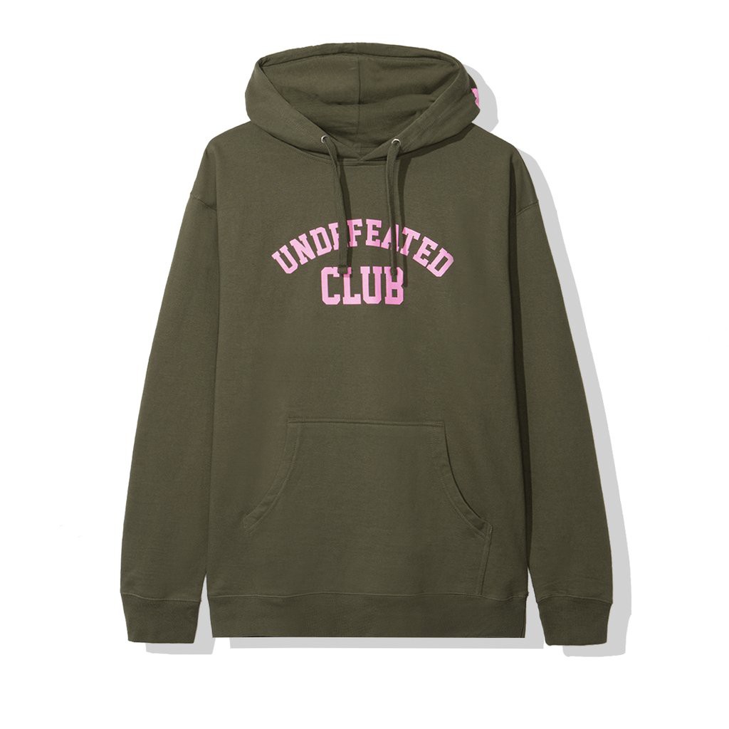 Undefeated x ASSC Club Army Hoodie 軍綠/軍裝/帽T
