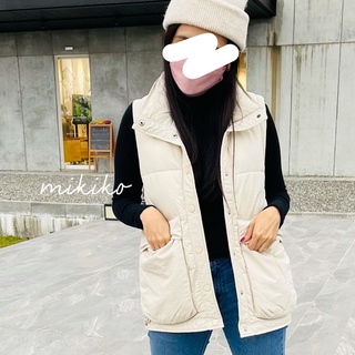 現貨｜馬甲背心 麵包服 有抽繩【M9006】保暖 疊穿 百搭背心 秋冬 休閒馬甲 背心外搭 冬季保暖 羽絨棉