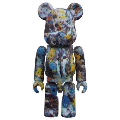 Image. 台中逢甲店 BE@RBRICK BEARBRICK 100% 庫柏力克熊 Jackson Pollock