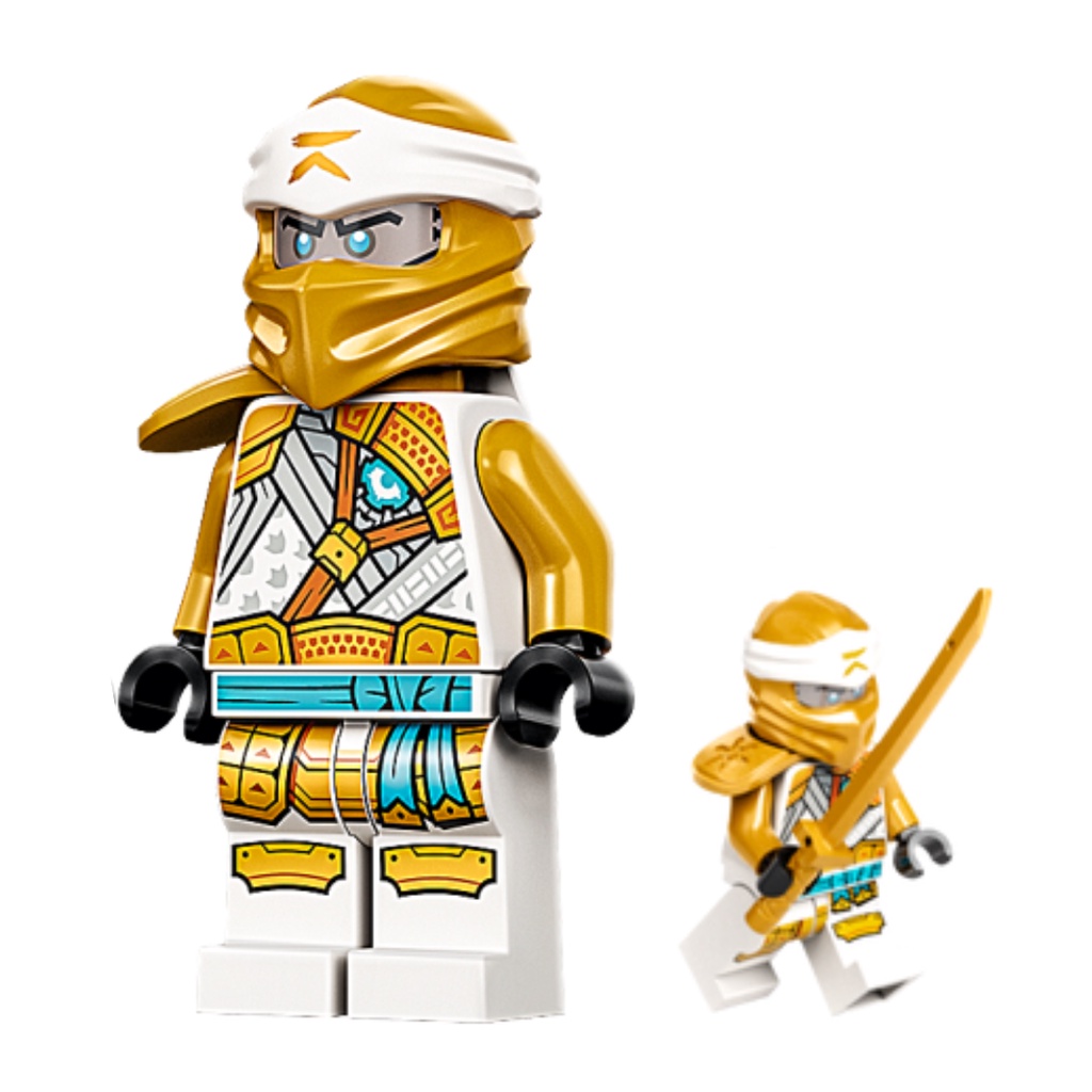 【金磚屋】njo760 LEGO樂高 旋風忍者系列 Ninjago 71770 71774 金忍者冰忍 Zane