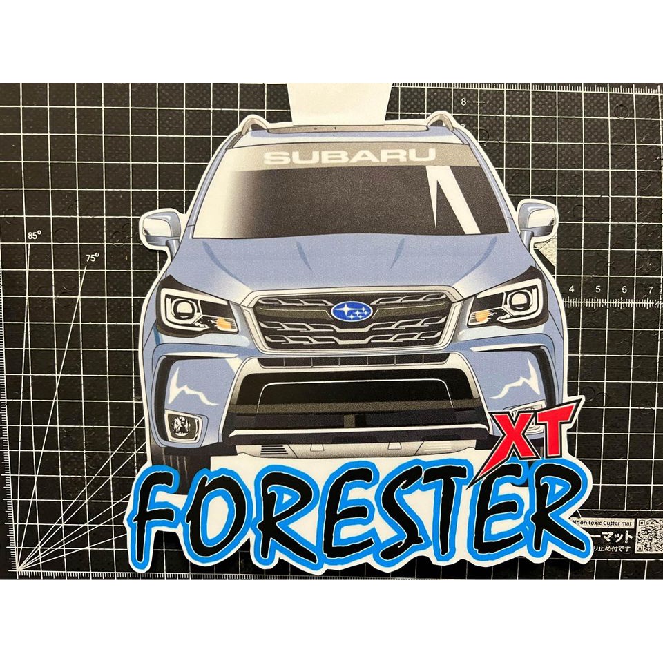 Subaru Forester XT 森林人 防水貼14CM X 15CM 高雄面交