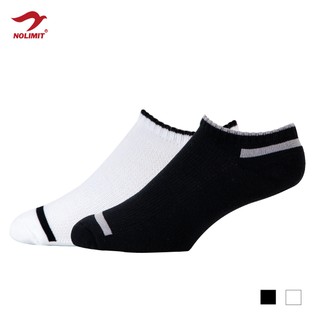 Nolimit Socks 小條素面氣墊船襪 船型襪 毛巾襪 運動襪 氣墊襪 素面襪 臺灣製【NS01013】
