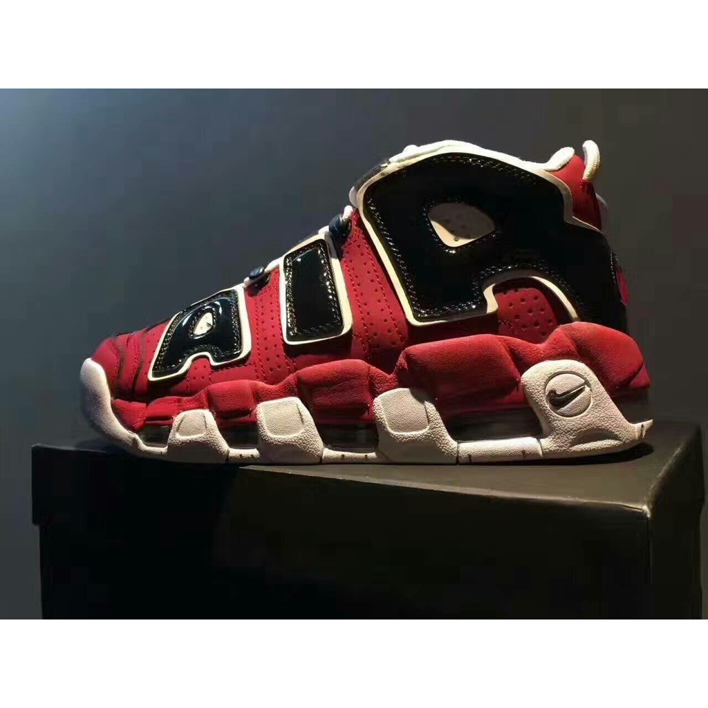 NIKE Air More Uptempo 96 經典黑紅配色 PIPPEN
