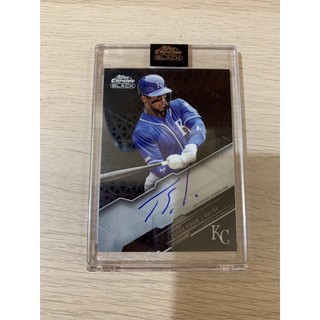 MLB Jorge Soler勇士隊 topps black chrome簽名卡 球員卡